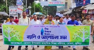 হোমনায় বিশ্ব শিক্ষক দিবস পালিত