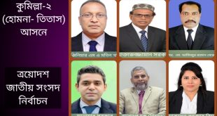 কুমিল্লা-২( হোমনা- তিতাস) আসনে সংসদ নির্বাচনে বিএনপির মনোনয়ন পেতে অর্ধডজন প্রার্থীর দৌঁড় ঝাপ!